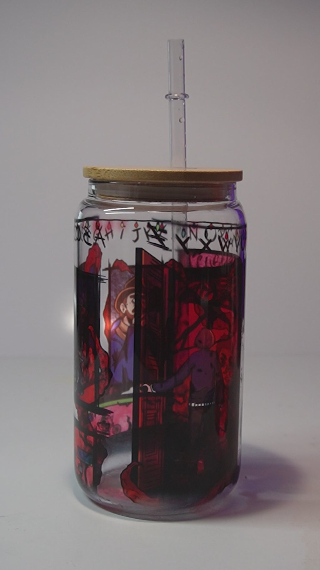 Bicchiere Illustrato anni '80 – Edizione Speciale by LeezyArt