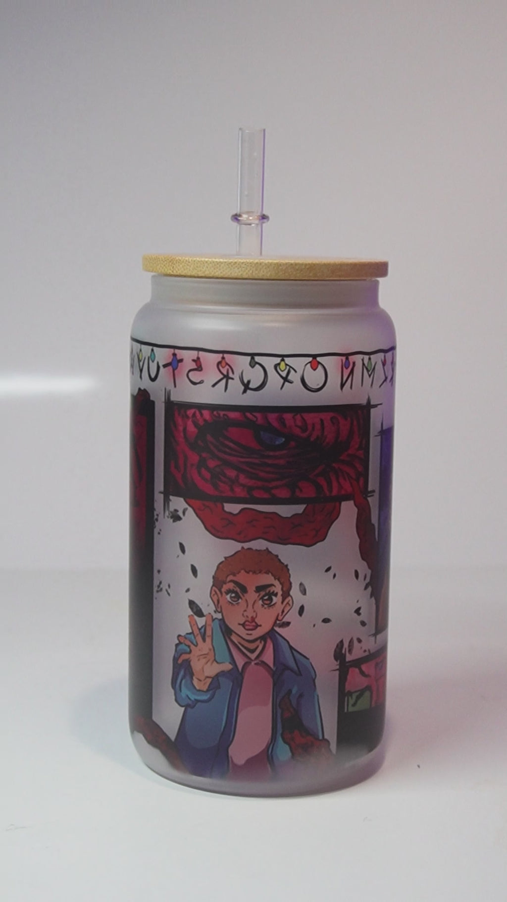 Bicchiere Illustrato anni '80 – Edizione Speciale by LeezyArt