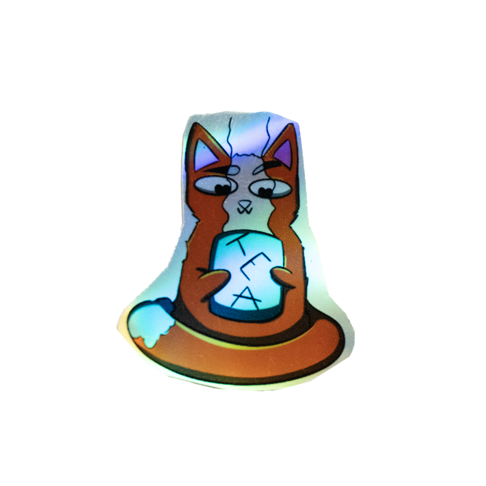 STICKER TEA CAT